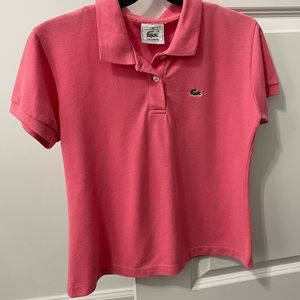 LACOSTE Women's Polo Salmon Colored